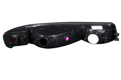 ANZO 1999-2006 GMC Sierra 1500 Euro Parking Lights Black w/ Amber Reflector