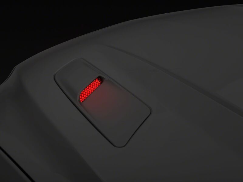 Raxiom 15-17 Ford Mustang GT Axial Series Hood Mount LED Turn Signal Kit- Red