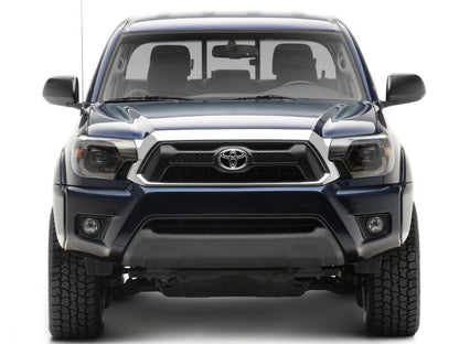 Raxiom 12-15 Toyota Tacoma Axial Series Switchback Projector Headlights- Black Housing- Clear Lens