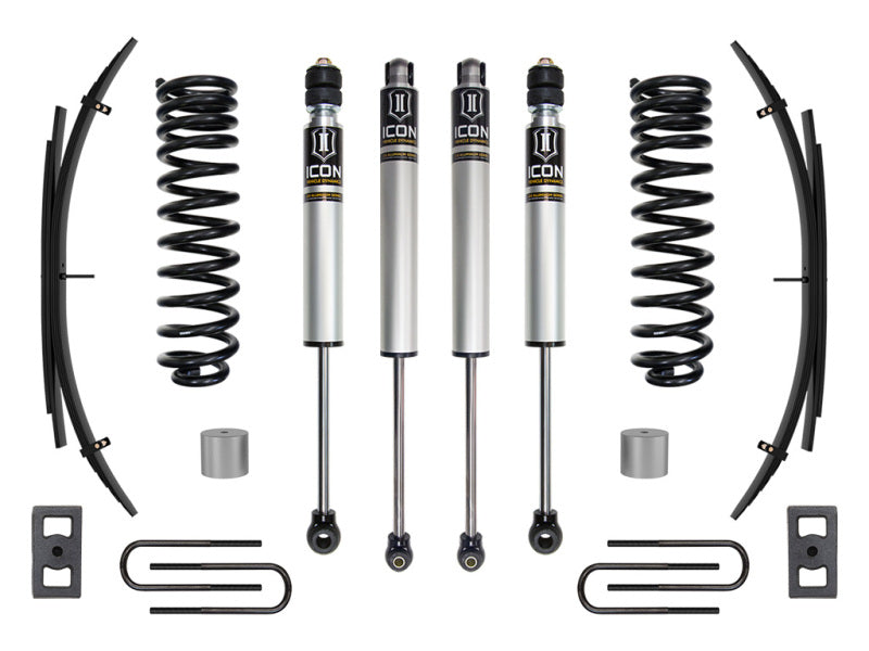 ICON 23 Ford F250/F350 Gas 2.5in Stage 1 Suspension System w/ Expansion Pack