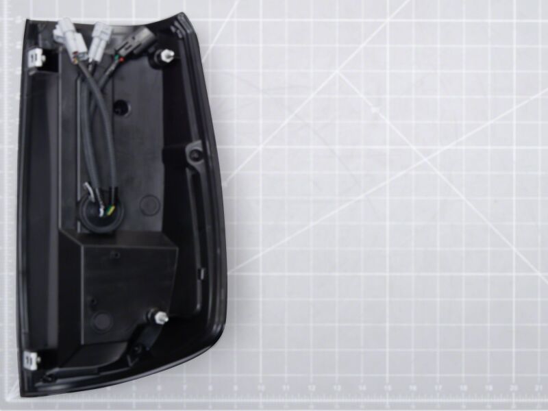 Raxiom 16-23 Toyota Tacoma LDS Series LED Tail Lights- Black Housing- Smoked Lens