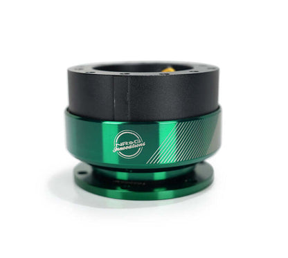 NRG Quick Release Gen 2.0 -  20 Year Anniversary Black Body / Emerald Ring