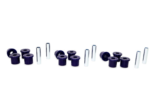 SuperPro 2015+ Ford F-150 Rear Leaf Spring & Shackle Bushing Kit