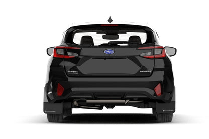 Rally Armor 24-26 Subaru Impreza Black UR Mud Flap w/ Red Logo