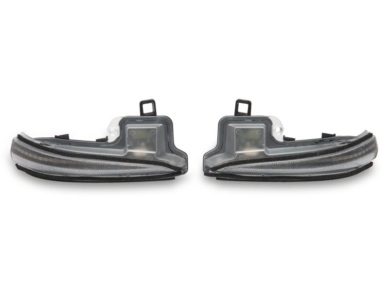 Raxiom 16-23 Toyota Tacoma Axial Series Amber LED Mirror Lights- Clear