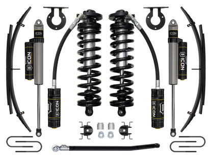 ICON 08-10 Ford F250/F350 2.5-3in Stage 3 Coilover Conversion System w/ Expansion Pack