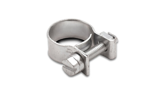 Vibrant Fuel Injector Style Mini Hose Clamps 16-18mm clamping range Pk of 10 Zinc Plated Mild Steel