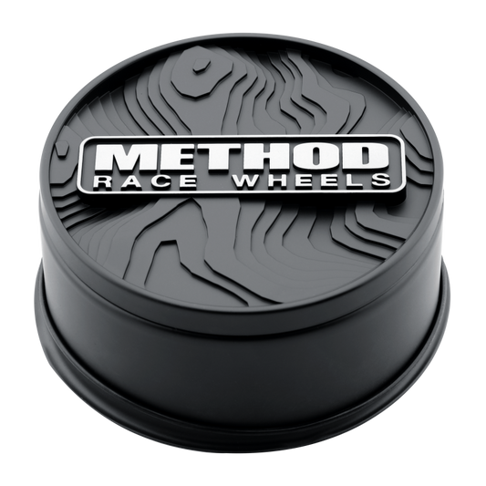 Method Race Wheels Top Push Through Center Cap 127 mm - Black