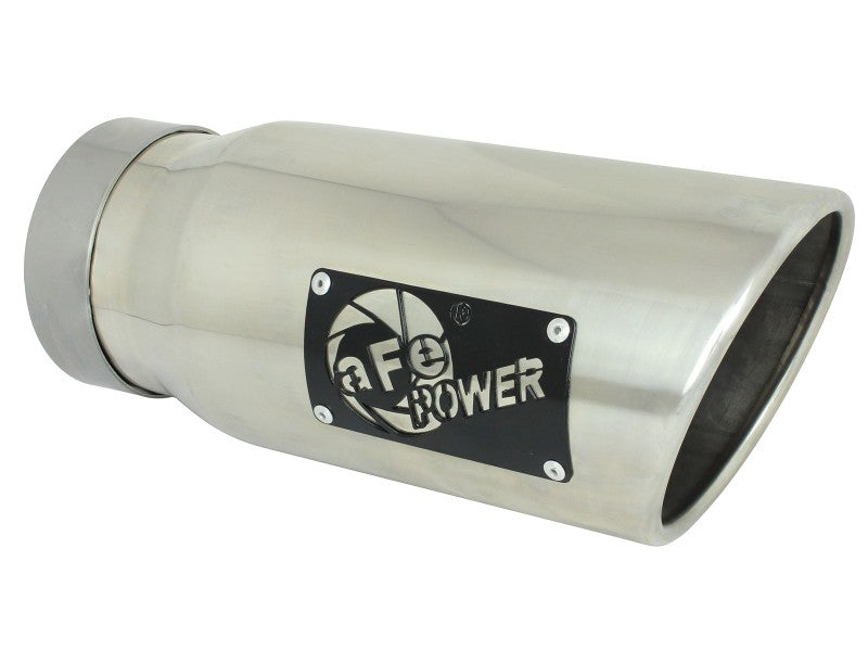 aFe Apollo GT Series 19-20 GM 1500 2.7L (t) 409 SS CB Exhaust System w/Polished Tip