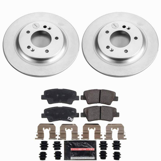 Power Stop 17-22 Hyundai Ioniq Rear Z23 Coated Brake Kit