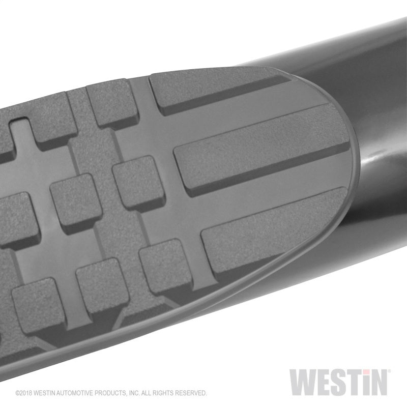 Westin 18-26 Jeep Wrangler JL Unlimited 4DR PRO TRAXX 4 Oval Nerf Step Bars - Textured Black
