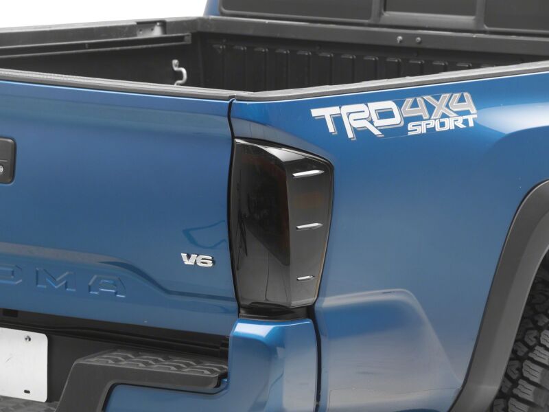 Raxiom 16-23 Toyota Tacoma LDS Series LED Tail Lights- Black Housing- Smoked Lens