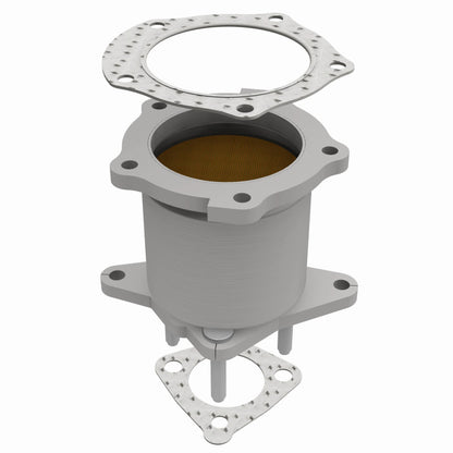 MagnaFlow Direct Fit Catalytic Converter 98 Mazda Protege Front