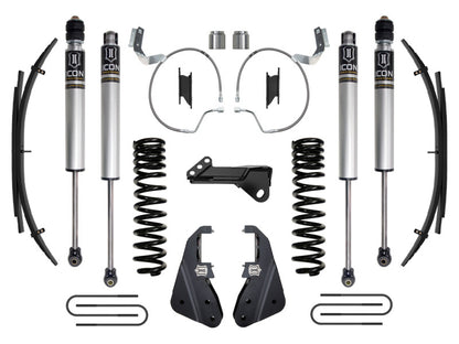 ICON 23 Ford F250/F350 4.5in Stage 1 Suspension System Gas w/ Expansion Packs