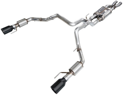 AWE Tuning Gen 3 Raptor R SwitchPath Exhaust - Diamond Black Tips