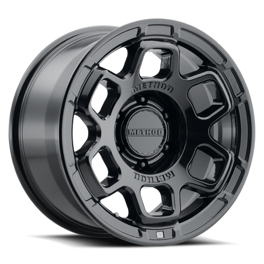 Method MR710-HD Bead Grip 17x8.5 / 6x5.5 / 0mm Offset / Gloss Black Wheel