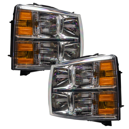 Oracle 07-13 Chevrolet Silverado SMD HL - Round Style - ColorSHIFT w/ 2.0 Controller