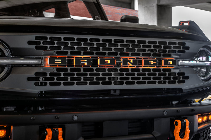 ORACLE Lighting Universal Illuminated LED Letter Badges - Matte Blk Surface Finish - Y