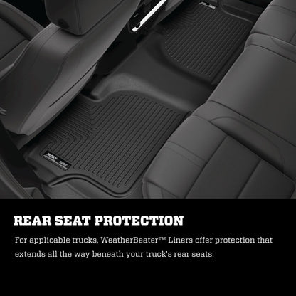 Husky Liners 2025 GMC Terrain/Chevrolet Equinox Weatherbeater Front & Rear Floor Liners - Black