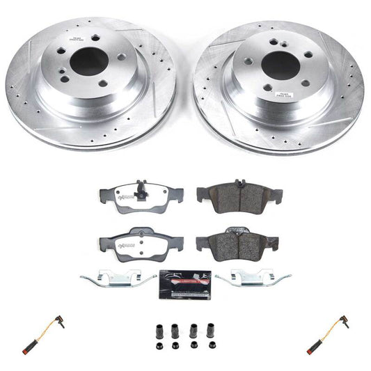 Power Stop 06-09 Mercedes-Benz E350 Rear Z26 Truck & Tow Brake Kit