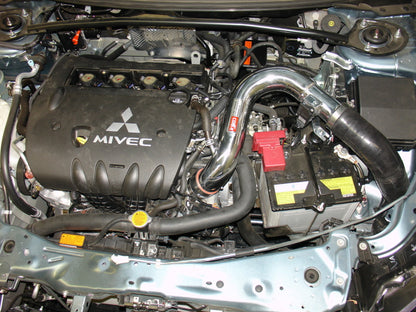 Injen 2015 Mitsubishi Lancer 2.4L 5spd w/o Xenon Headlights Black Cold Air Intake (Manual)