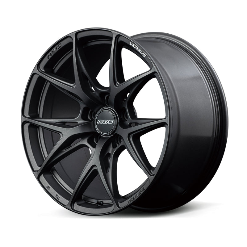 Versus VV21S 19X8.0 +38 5x114.3 Matte Super Dark Gunmetal