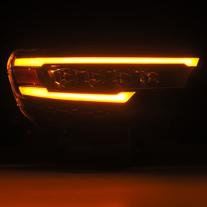 AlphaRex 25-26 Dodge Ram 1500 NOVA LED Proj Headlights- Black w/Activ Lit/ Seq Signal/Switchbk DRL