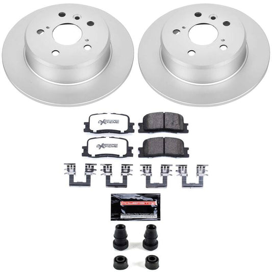 Power Stop 01-03 Toyota Highlander Rear Z36 Coated Truck & Tow Brake Kit
