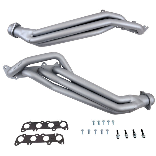 BBK 1856 1-7/8 Long Tube Headers Titanium Ceramic 11-23 Ford Mustang GT, 16-20 GT350 5.2