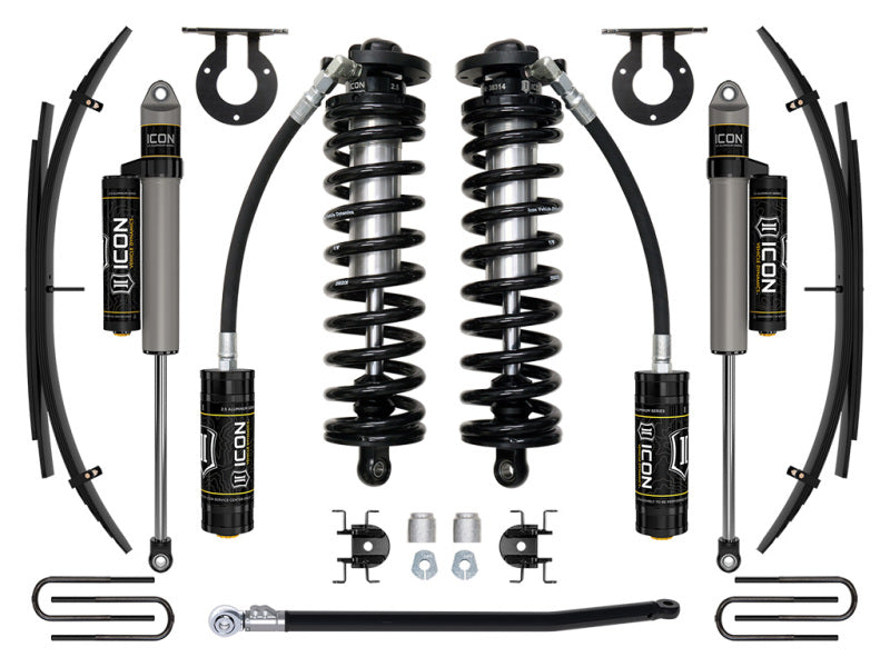 ICON 11-16 Ford F250/F350 2.5-3in Stage 3 Coilover Conversion System w/ Expansion Pack
