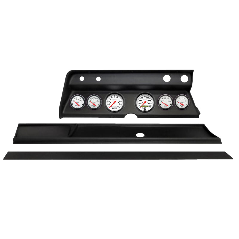 Autometer Phantom Direct Fit Dash Kit 1967 Chevy Chevelle (2 x 3-3/8in. / 4 x 2-1/16in.)