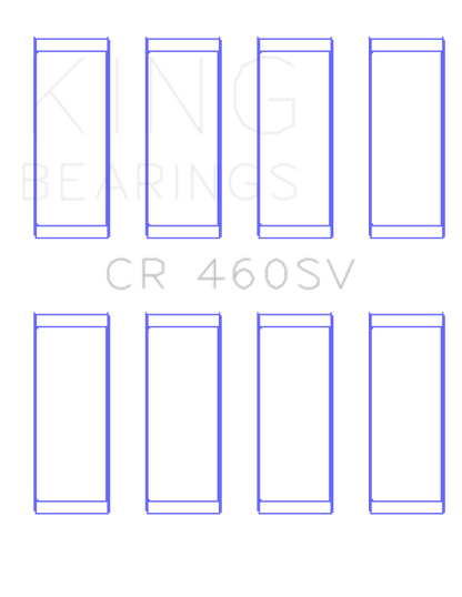 King Engine Bearings Audi/VW 1.9L/2.0L TDI Diesel Connecting Rod Bearings Set - Size +0.25mm
