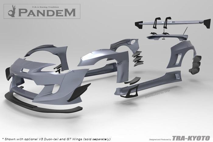 GReddy 86/FRS/BRZ V3.5 Pandem Front Splitter