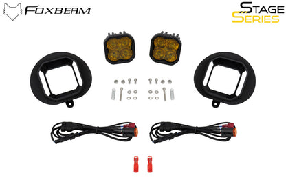 Diode Dynamics SS3 Sport Type DR Kit ABL White SAE Fog