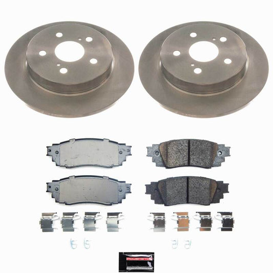 Power Stop 24-26 Toyota Corolla Cross Rear Autospecialty Brake Kit