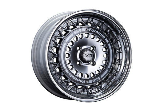 SSR Formula Aero Mesh 18X9.5 +22 Offset MD-Disk 5x114.3 Formula Silver Wheel (S/O - NO CANCEL)