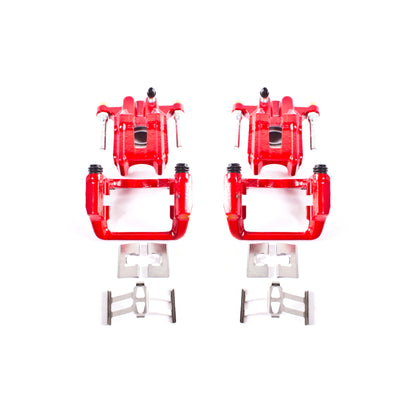 Power Stop 01-03 Acura CL Rear Red Calipers w/Brackets - Pair