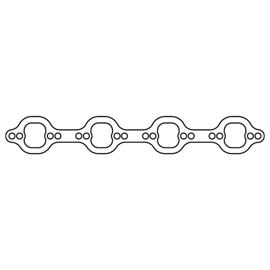 Cometic Ford 302 V8 Exhaust Mani Gasket .060in HTS 1.422in X 1.625in Port Dual Pattern 20 Pack