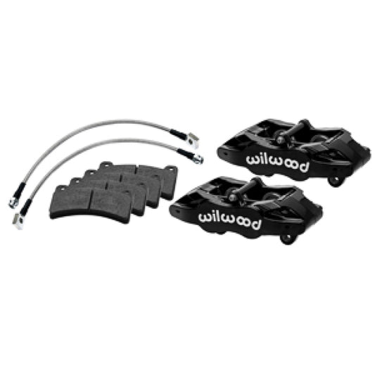 Wilwood 97-04 Corvette C5 All/05-13 C6 Base Models DPC56 Rear Caliper Kit - Black