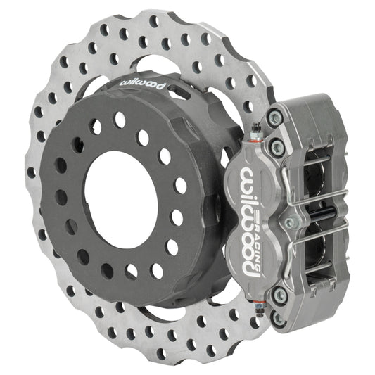 Wilwood Big Ford New Style Dynapro SA Lug Drive Dynamic Single Rear Drag Brake Kit- 2.36 Offset