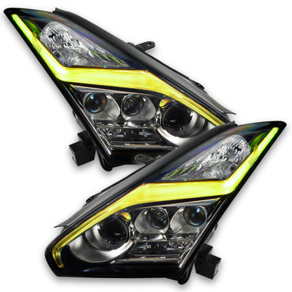 Oracle 15-21 Nissan GT-R Lightning Bolt Headlight DRL RGB+W w/ Simple Controller