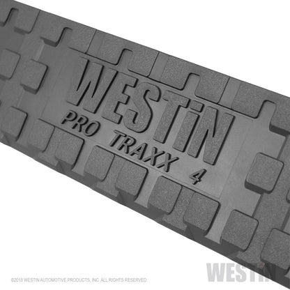 Westin 18-26 Jeep Wrangler JL Unlimited 4DR PRO TRAXX 4 Oval Nerf Step Bars - Textured Black