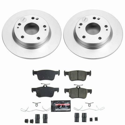 Power Stop 20-21 Honda Civic Rear Z23 Coated Brake Kit