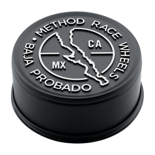 Method Baja Proven Push Through Center Cap 6x120 / 5x4.5 - Black