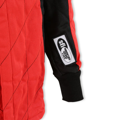 RaceQuip Red Chevron-5 Jacket SFI-5 - Medium