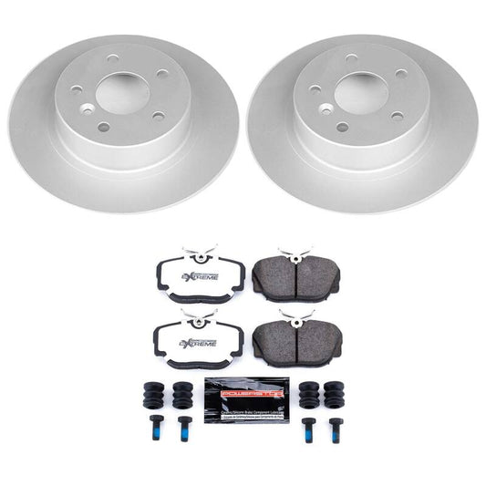 Power Stop 99-04 Land Rover Discovery Rear Z36 Coated Truck & Tow Brake Kit