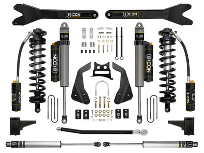ICON 05-07 Ford F250/F350 4-5.5in Stage 5 Coilover Conversion System w/ Radius Arm