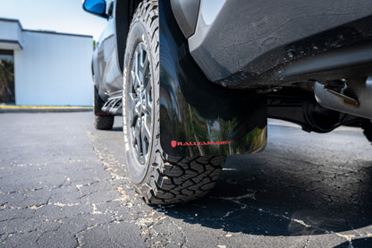 Rally Armor 25-26 Toyota 4Runner Black UR Mud Flap w/ Metallic Black Logo