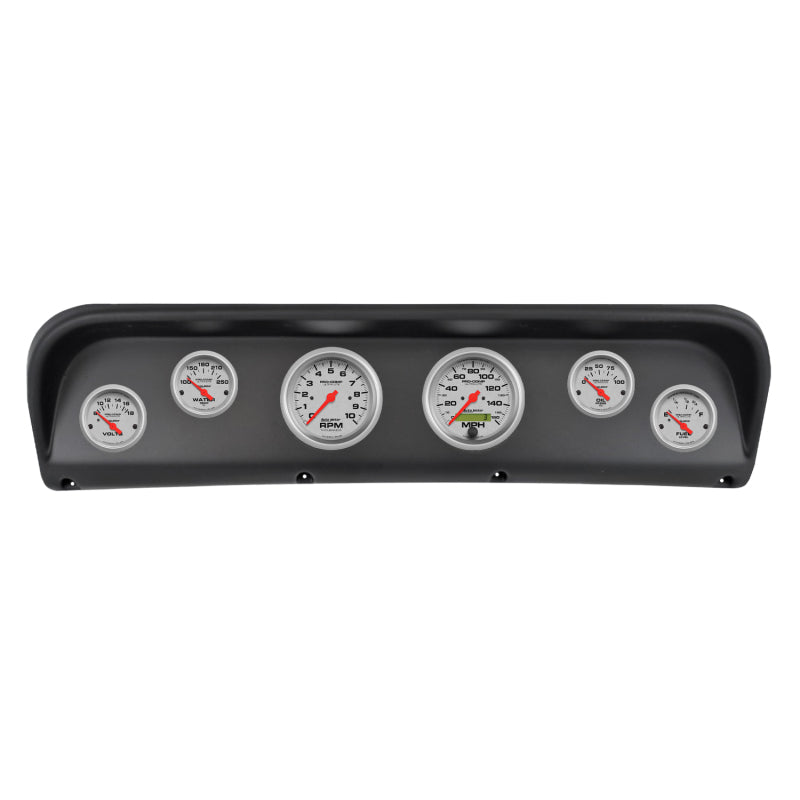 Autometer Ultra-Lite Direct Fit Dash Kit 67-72 Ford F100 (2 x 3-3/8in. / 4 x 2-1/16in.)