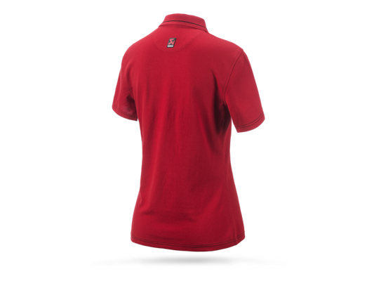 Akrapovic Corpo Polo Red Womens - L